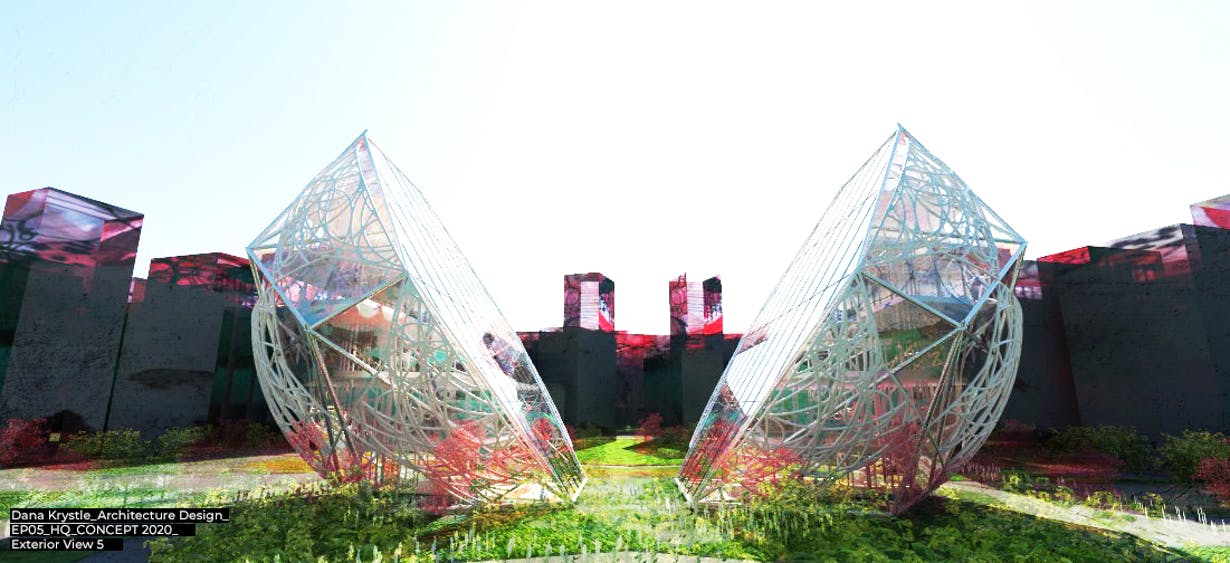 (Rhino3D) Headquarters Concept Design_ Architecture Design Volume 5