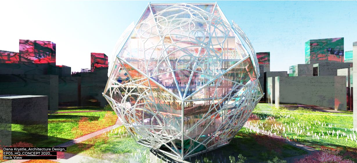 (Rhino3D) Headquarters Concept Design_ Architecture Design Volume 5