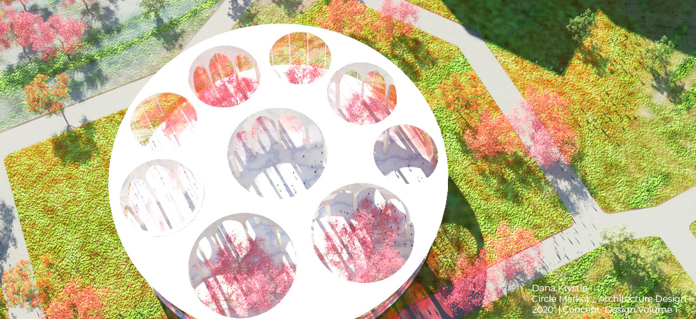 (Rhino3D) CIRCLE MARKET | CONCEPT DESIGN VOL.1