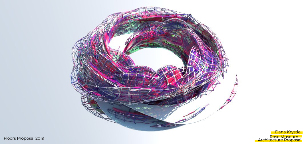 (Rhino3D) Rose Museum // Klein Surface