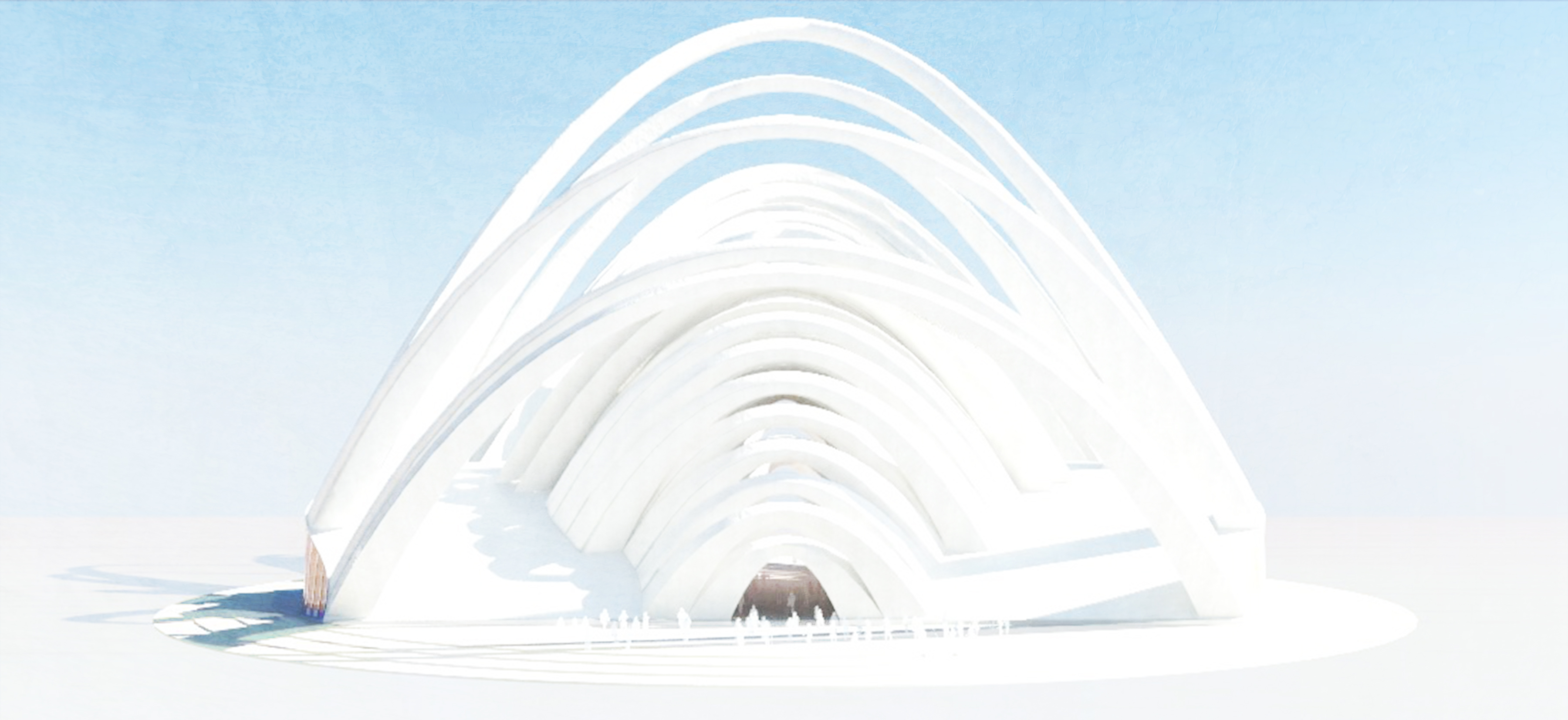 Church Design Proposal (Rhino3D & Grasshopper script)