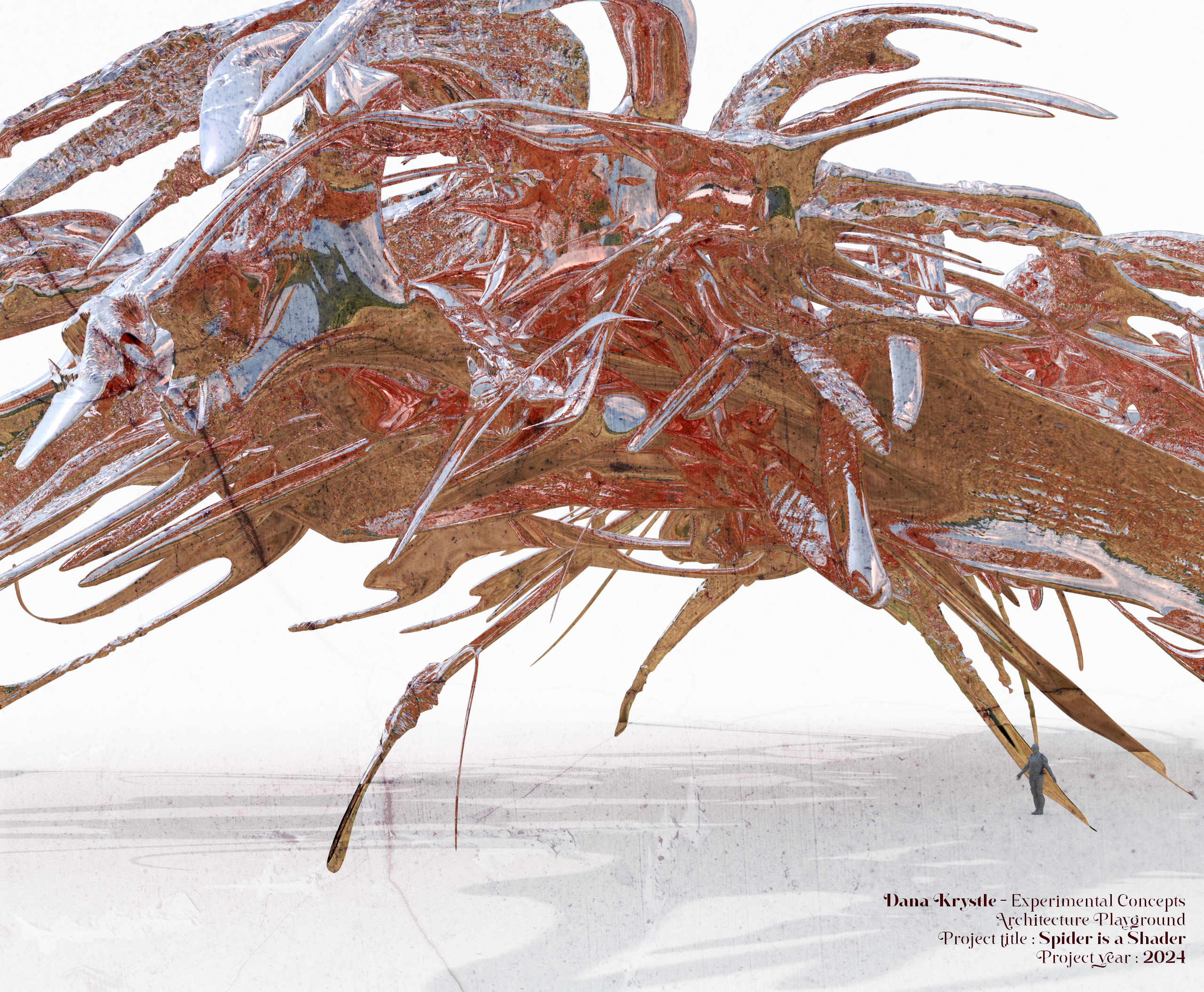 Spider is a Shader  [.OBJ File]  