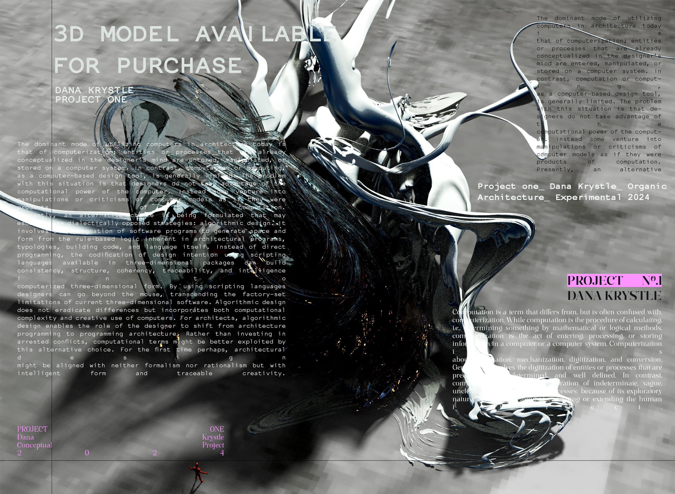 PROJECT ONE - Architecture 3D CONCEPT - Experimental Design 