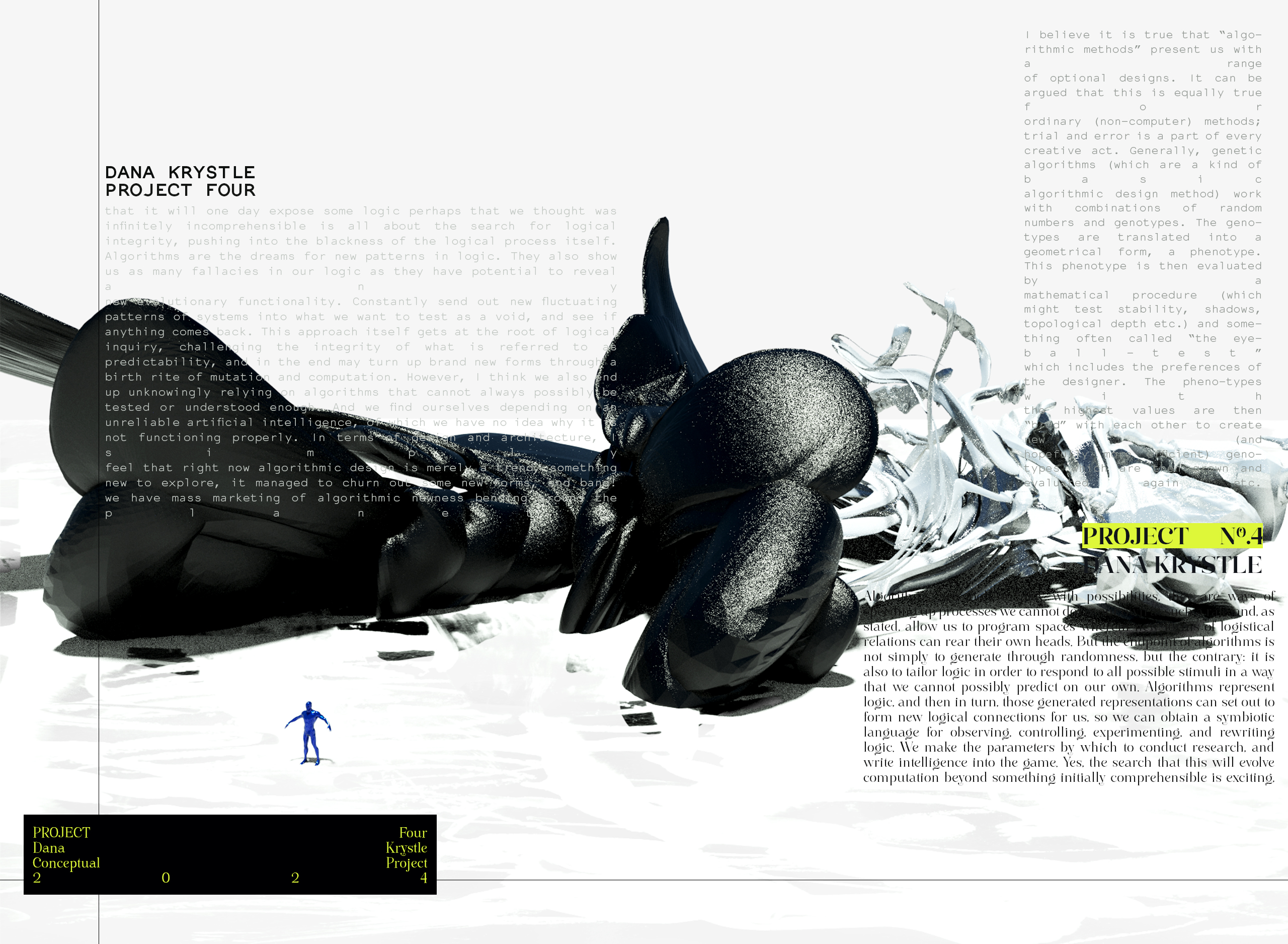 PROJECT FOUR - Architecture 3D CONCEPT - Experimental Design 