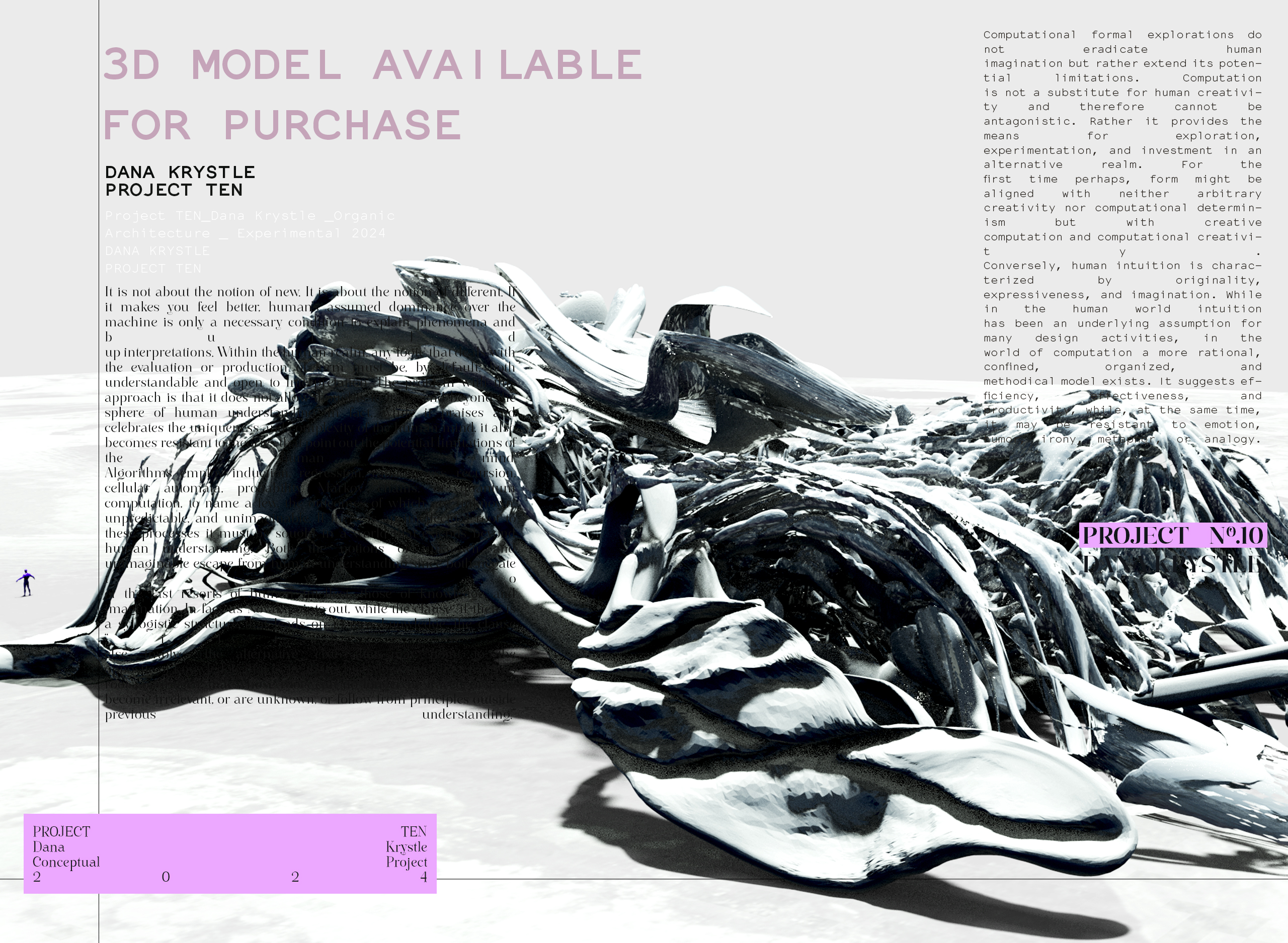 PROJECT TEN- Architecture 3D CONCEPT - Experimental Design 