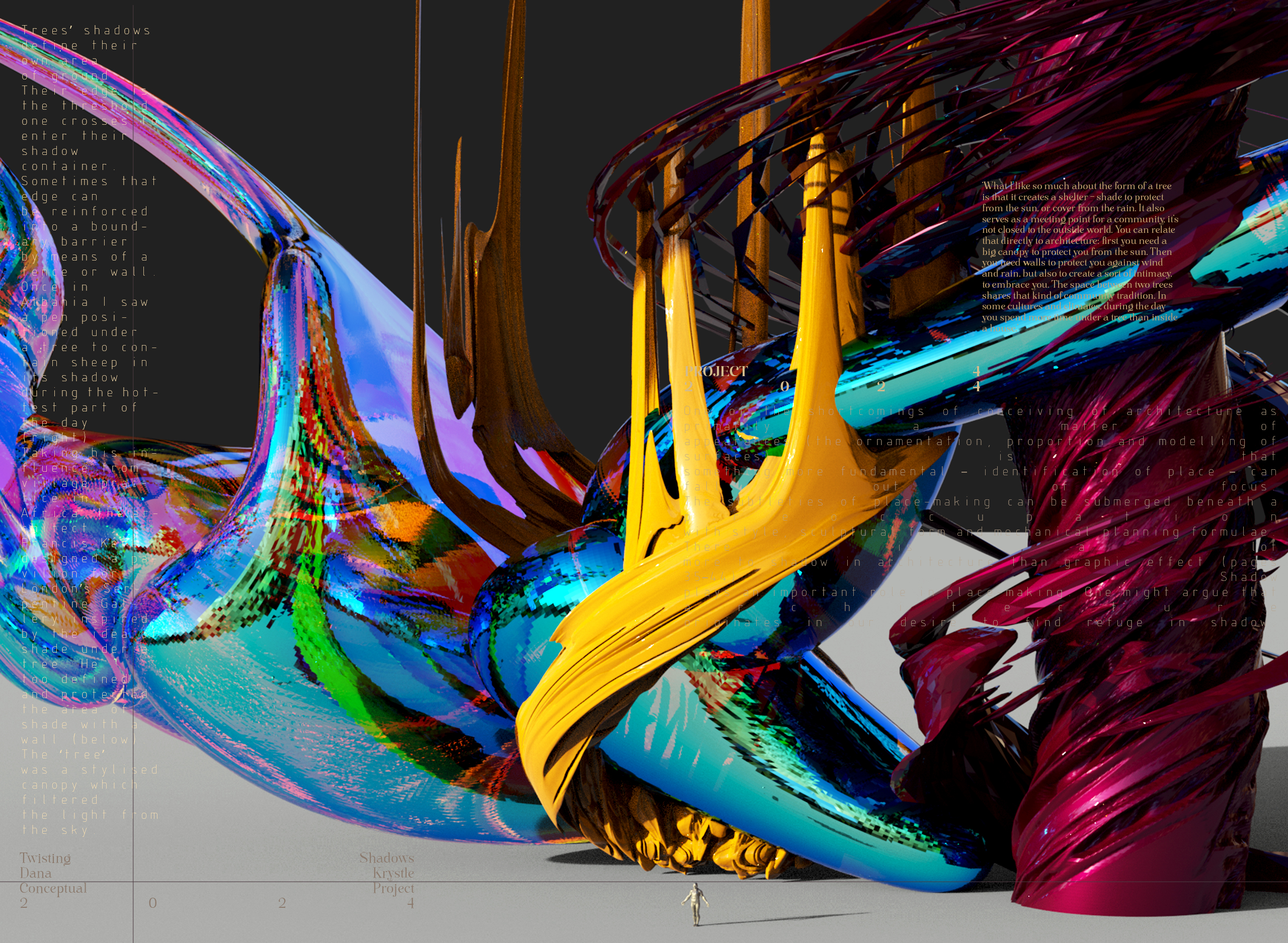 PROJECT SEVEN - Architecture 3D CONCEPT - Experimental Design 