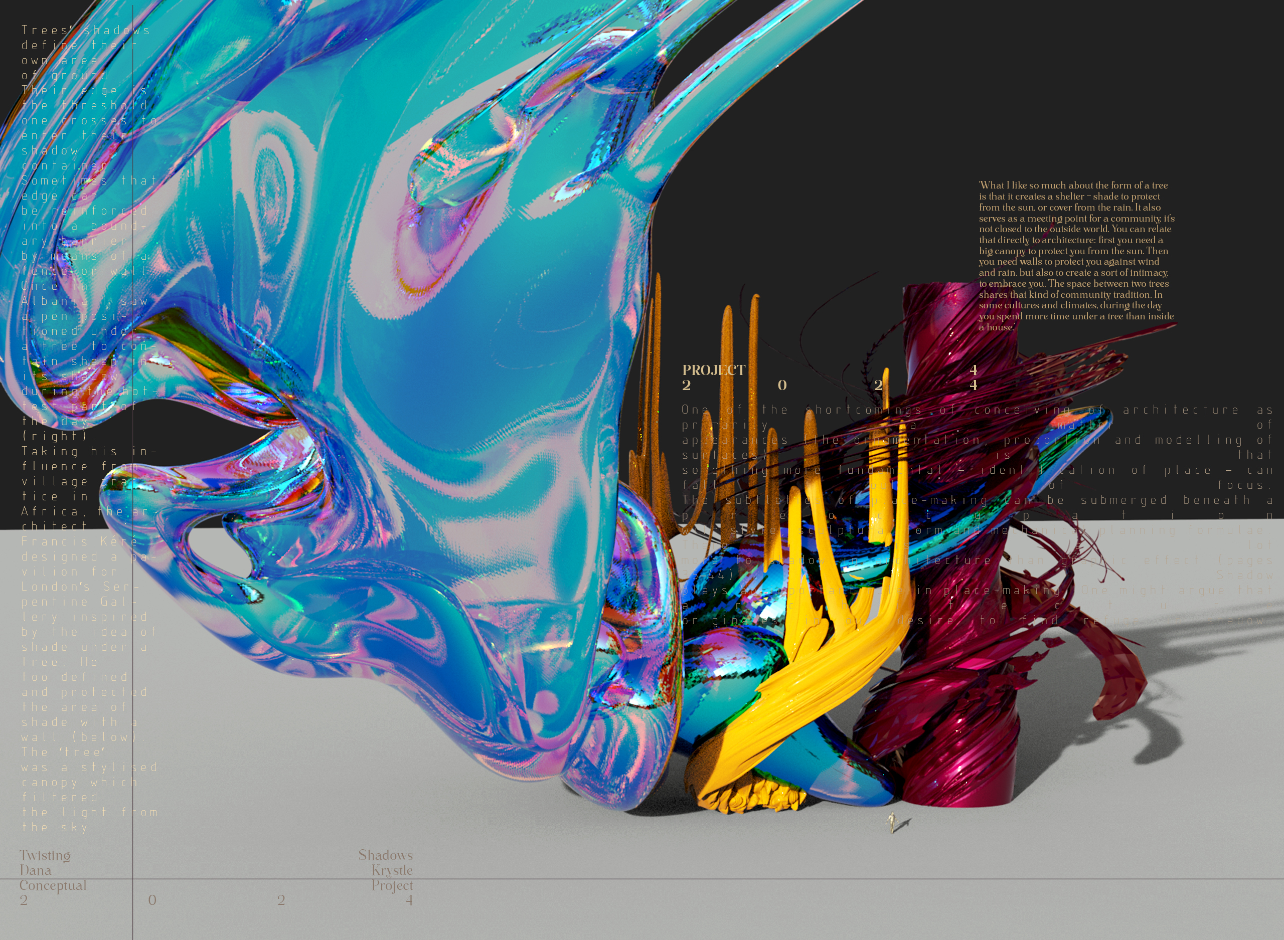 PROJECT SEVEN - Architecture 3D CONCEPT - Experimental Design 