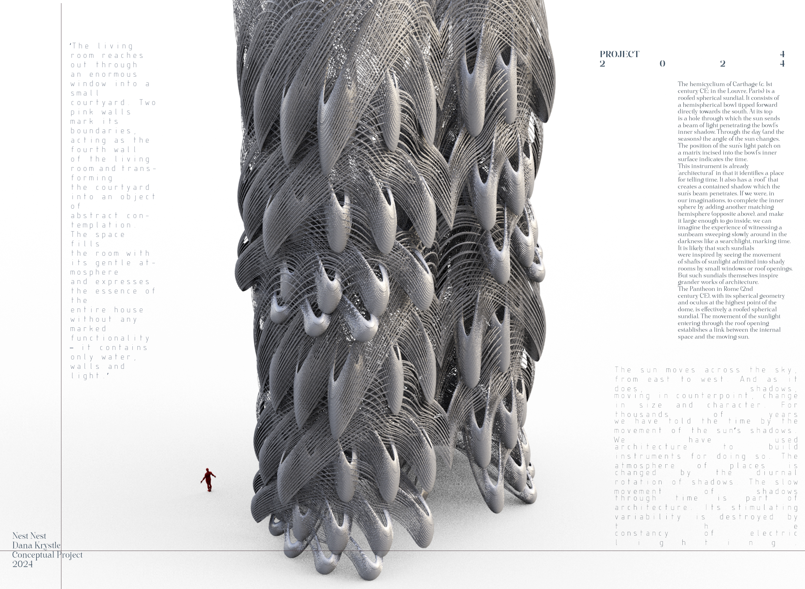 PROJECT EIGHT - Architecture 3D CONCEPT - Experimental Design 