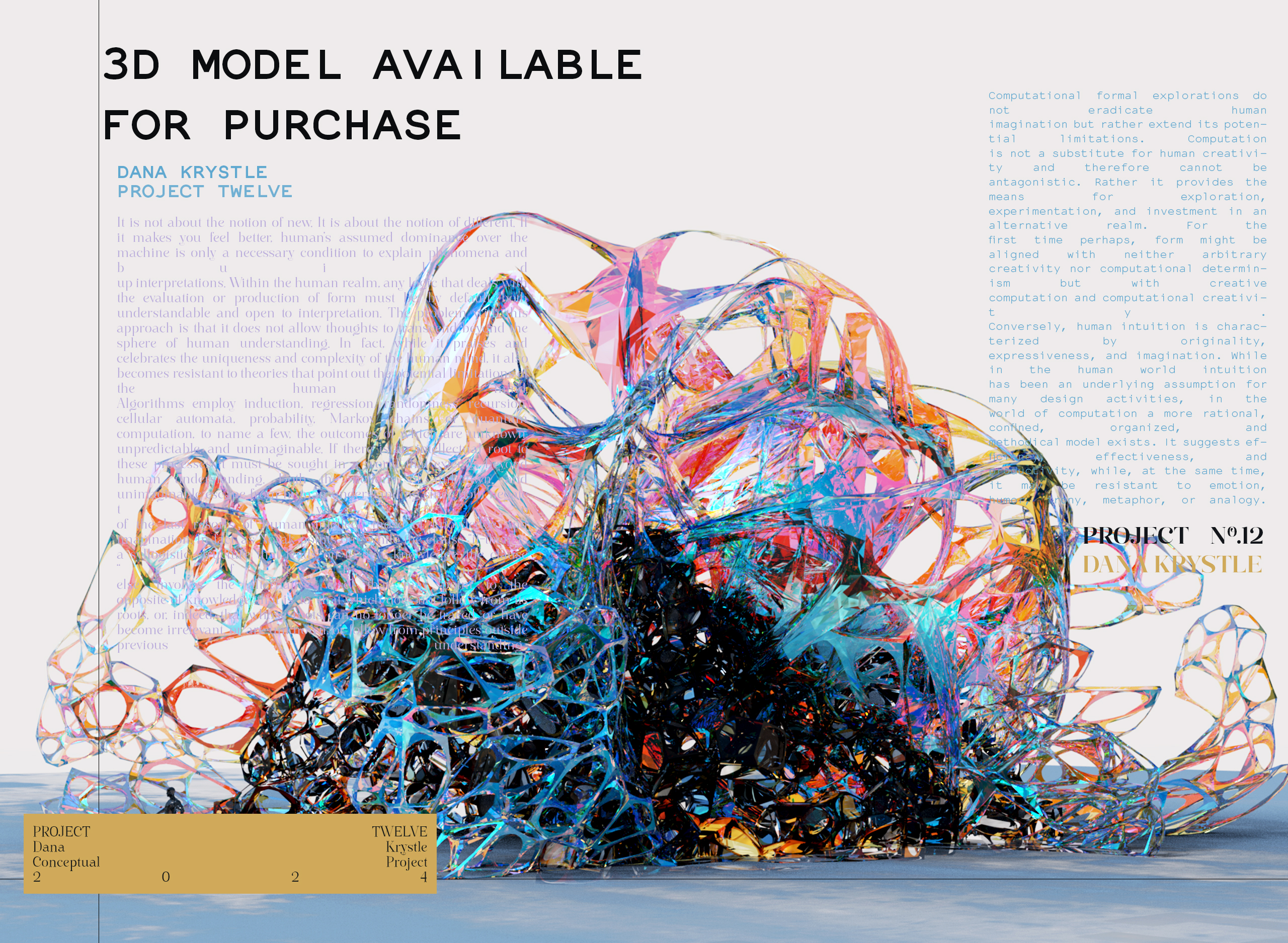 PROJECT TWELVE - Architecture 3D CONCEPT - Experimental Design