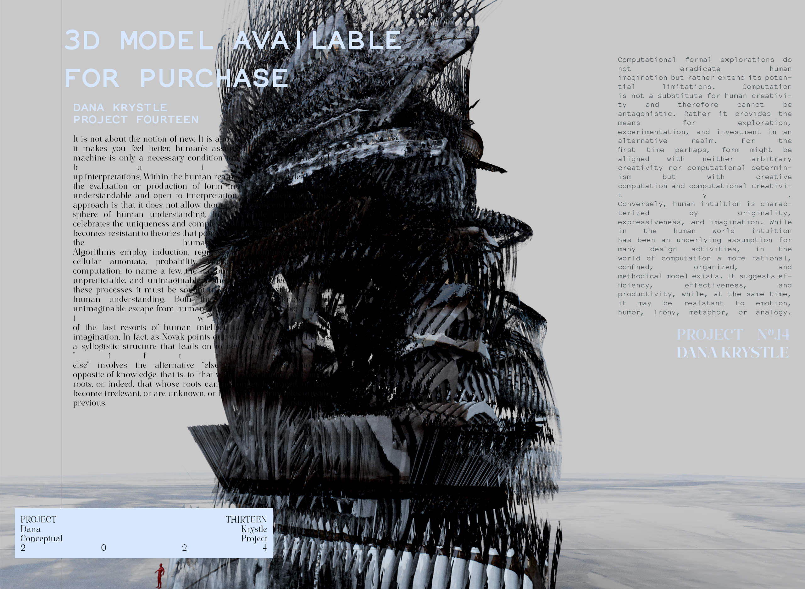 PROJECT FOURTEEN - Architecture 3D CONCEPT - Experimental Design