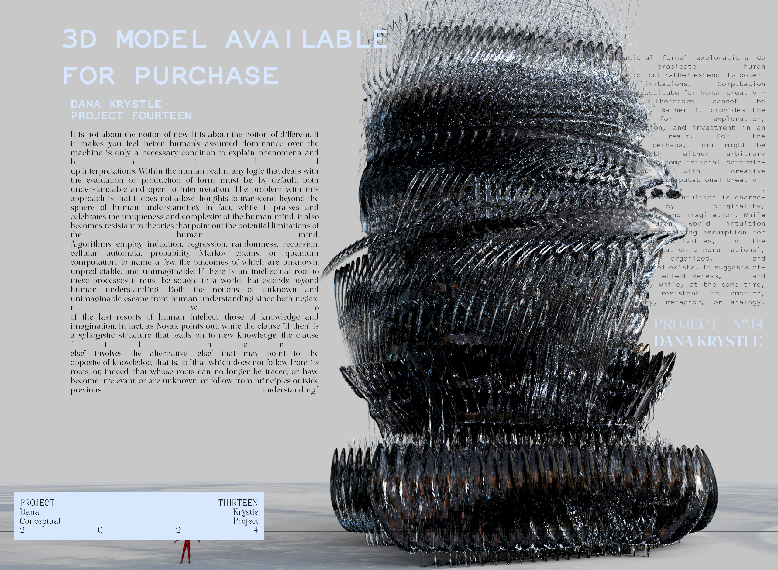 PROJECT FOURTEEN - Architecture 3D CONCEPT - Experimental Design