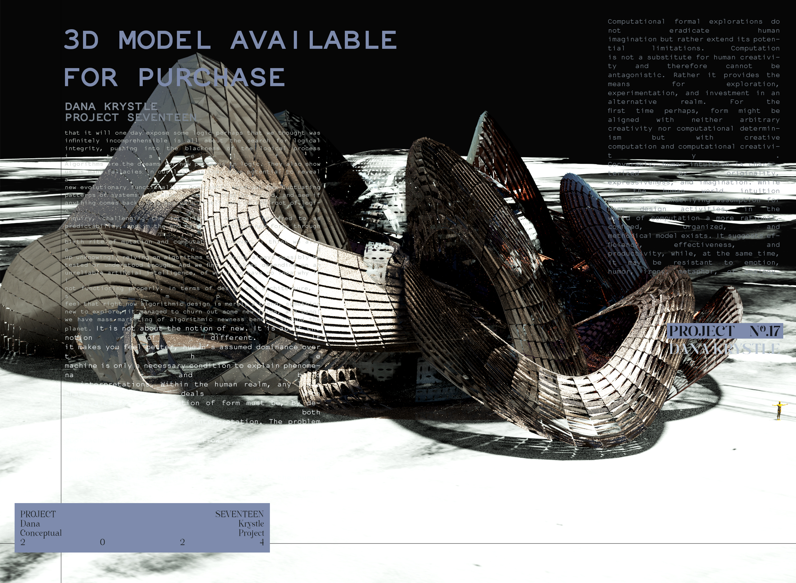 PROJECT SEVENTEEN - Architecture 3D CONCEPT - Experimental Design