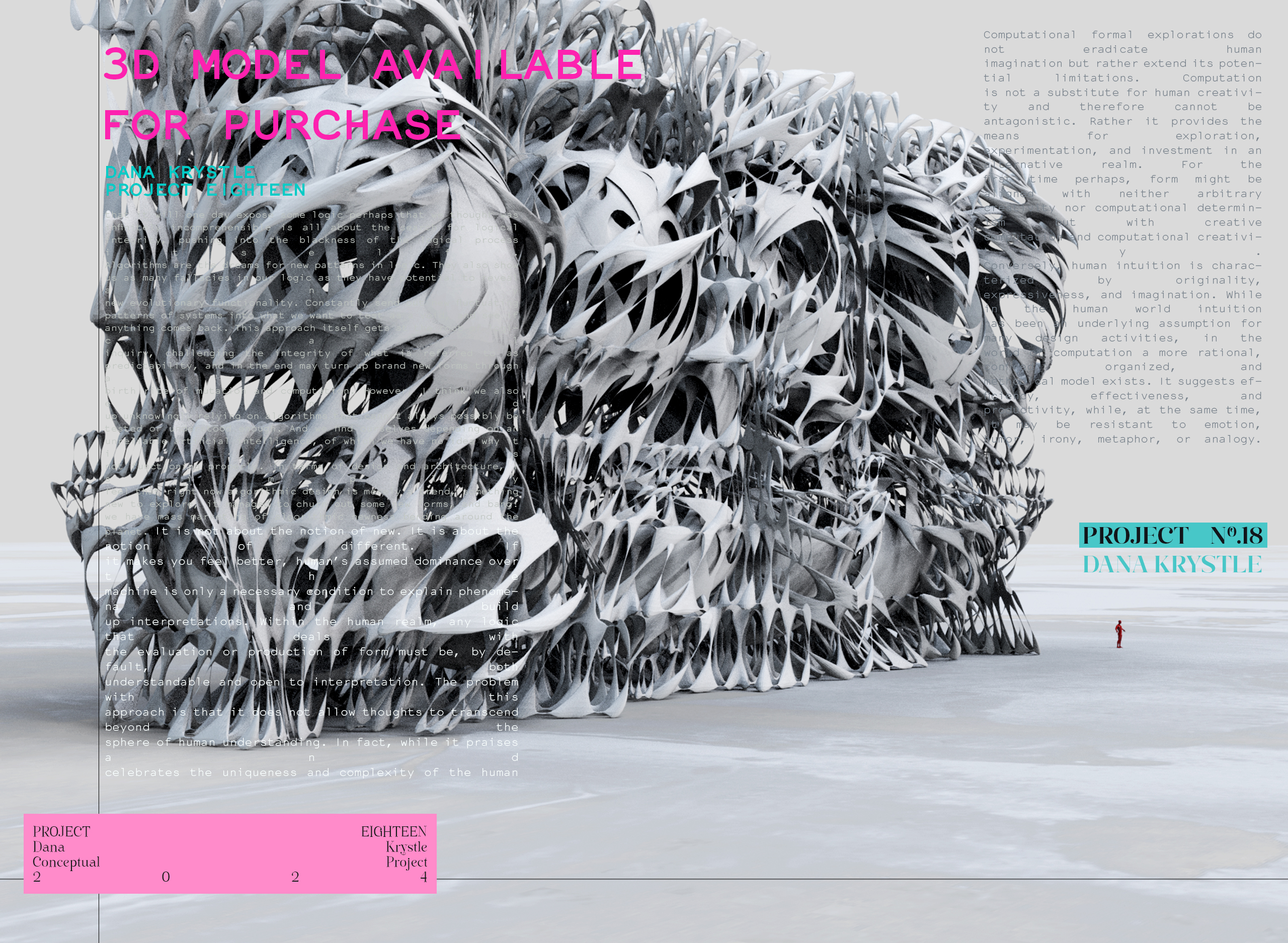 PROJECT EIGHTEEN - Architecture 3D CONCEPT - Experimental Design