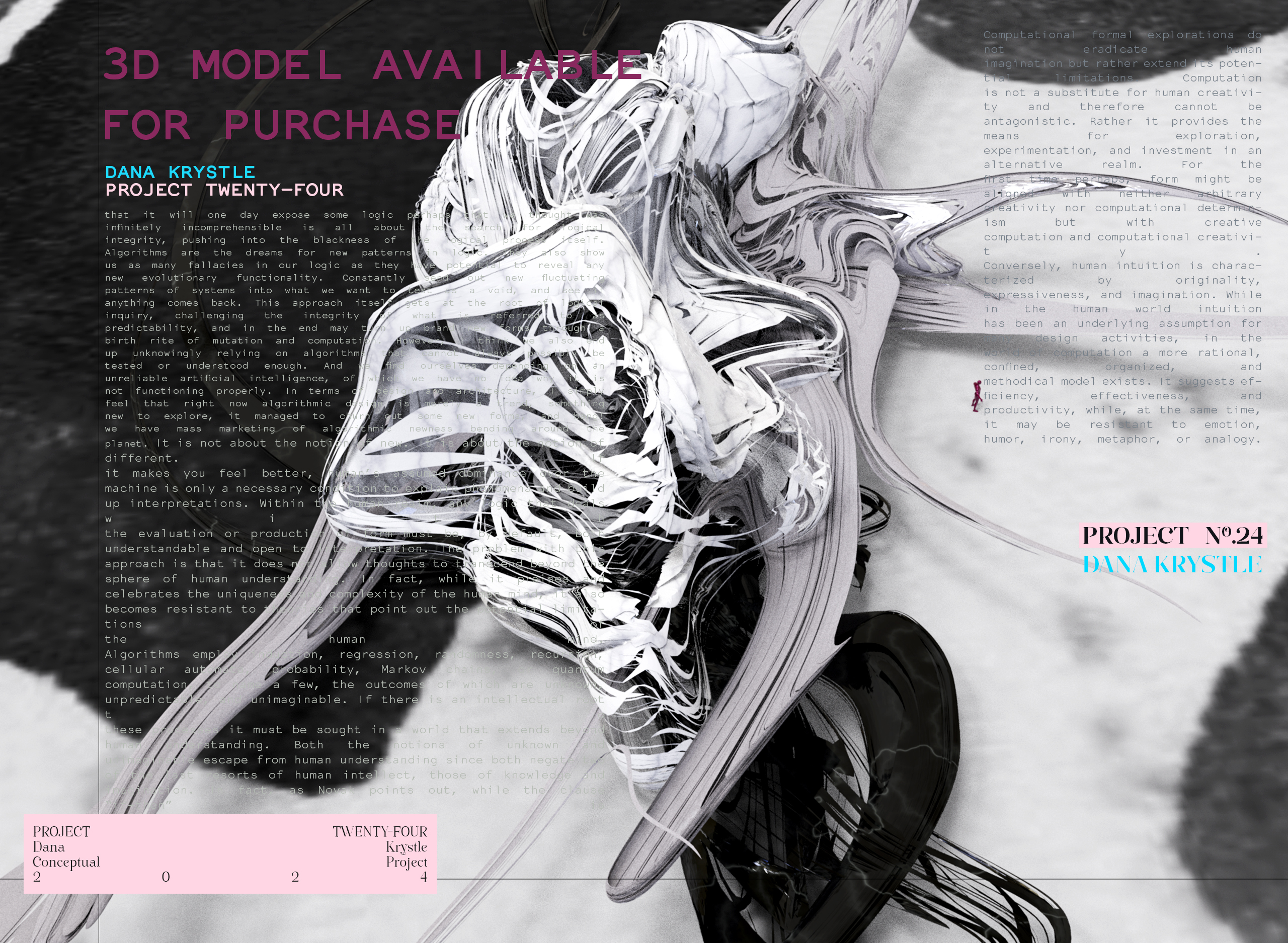 PROJECT TWENTY FOUR - Architecture 3D CONCEPT - Experimental Design