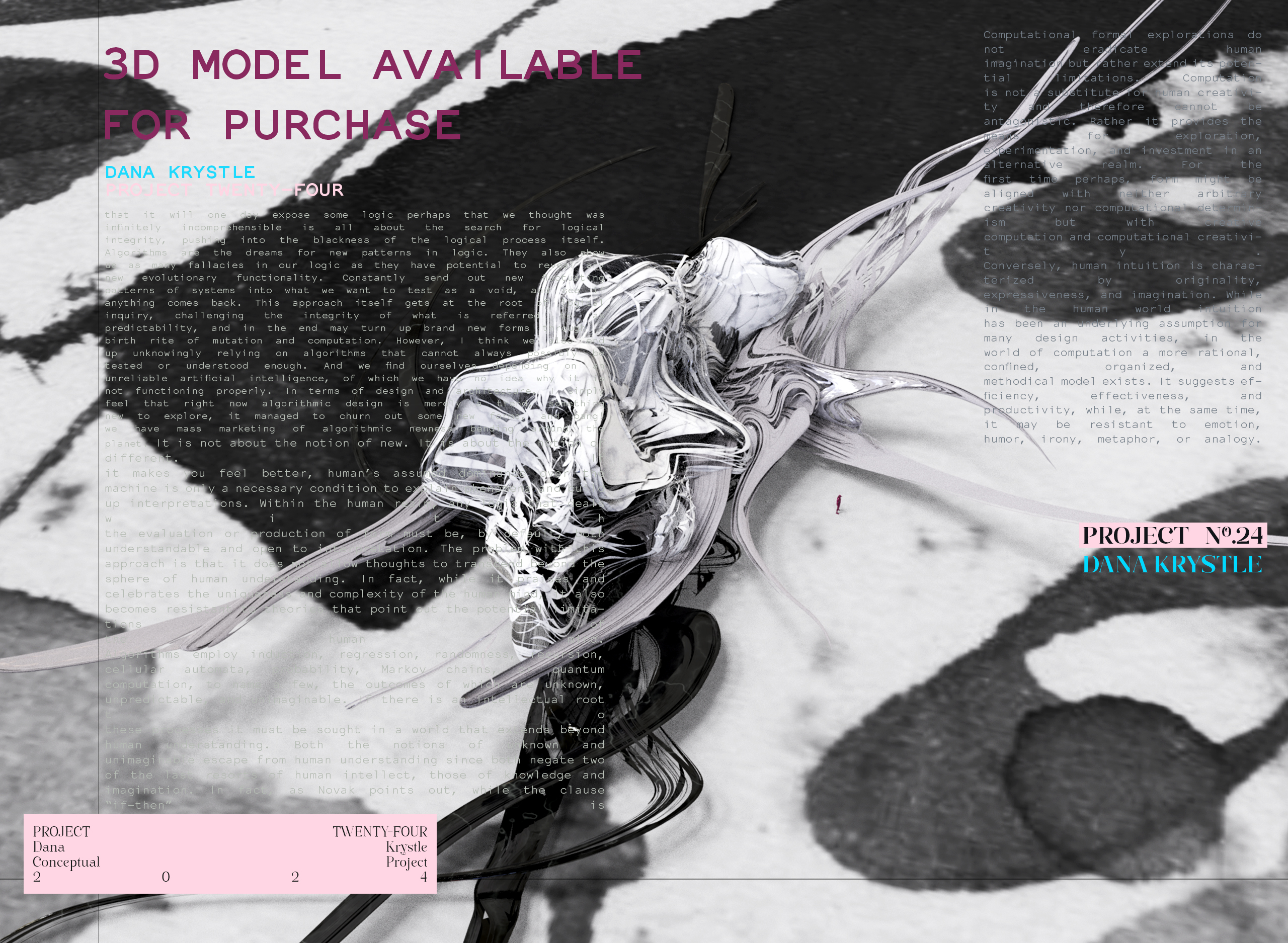 PROJECT TWENTY FOUR - Architecture 3D CONCEPT - Experimental Design