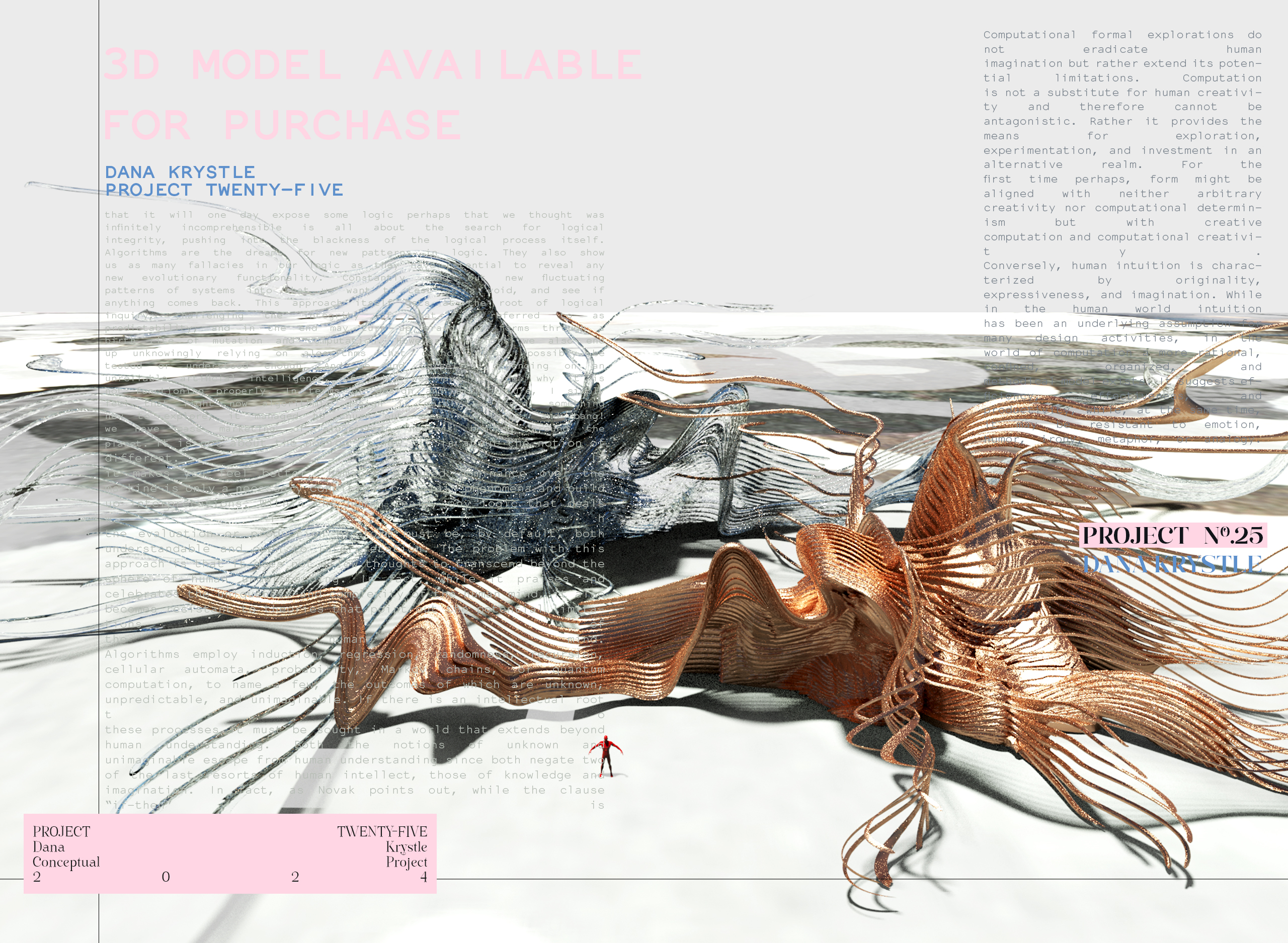PROJECT TWENTY FIVE- Architecture 3D CONCEPT - Experimental Design