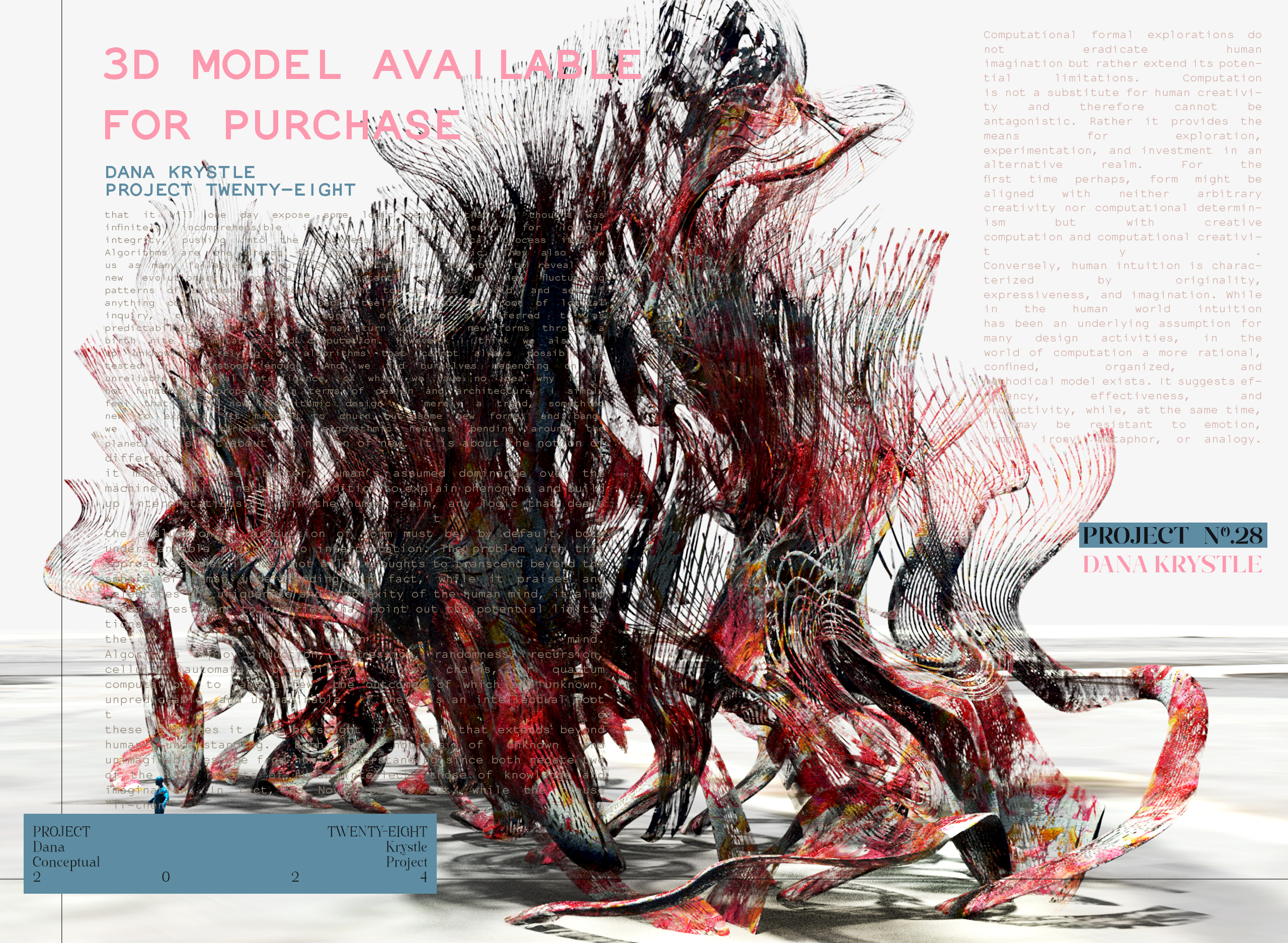 PROJECT TWENTY EIGHT - Architecture 3D CONCEPT - Experimental Design