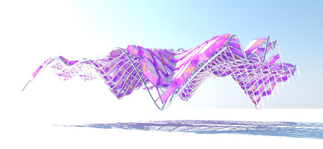 19 _ Hexagon Structure | Grasshopper Script + 3D Model