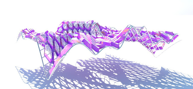 19 _ Hexagon Structure | Grasshopper Script + 3D Model
