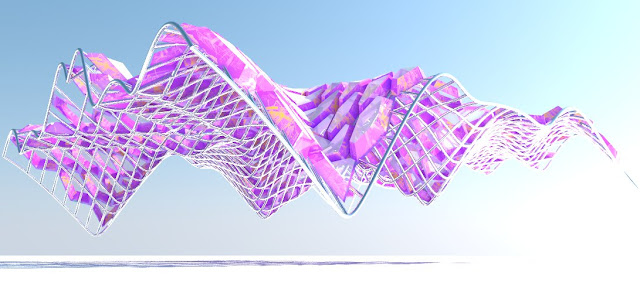 19 _ Hexagon Structure | Grasshopper Script + 3D Model