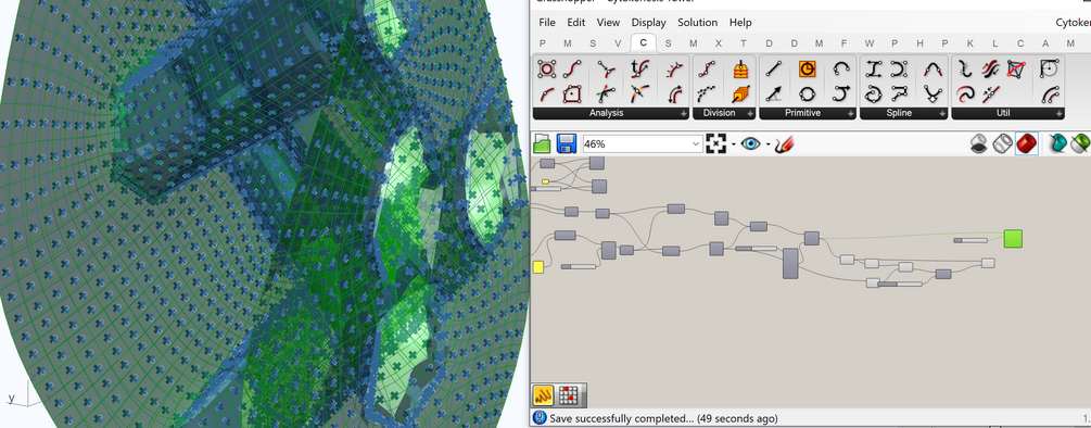 Cytokinesis Tower in Doha | Grasshopper Script + 3D Model