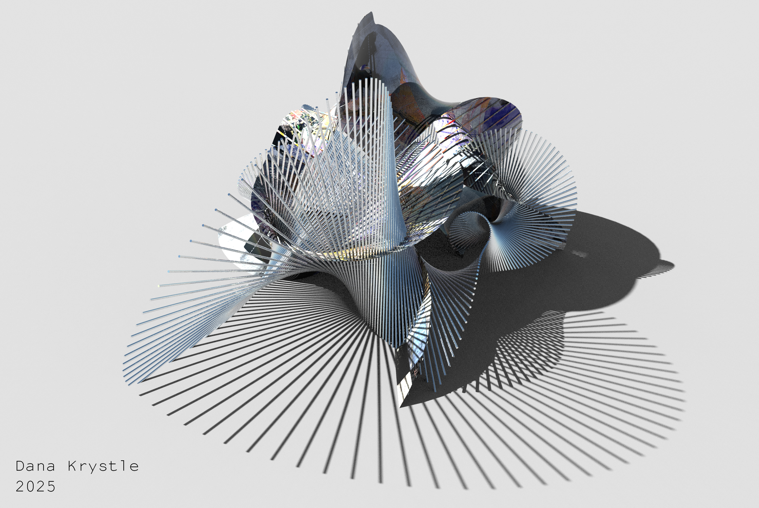 Pavilion Lines  2025 | File Four | Grasshopper Script + 3D Model