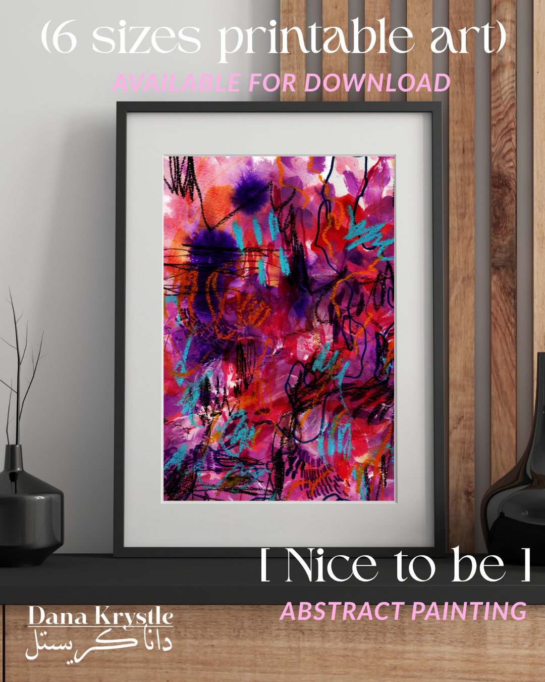 [9] Nice to be (6 digital printables)