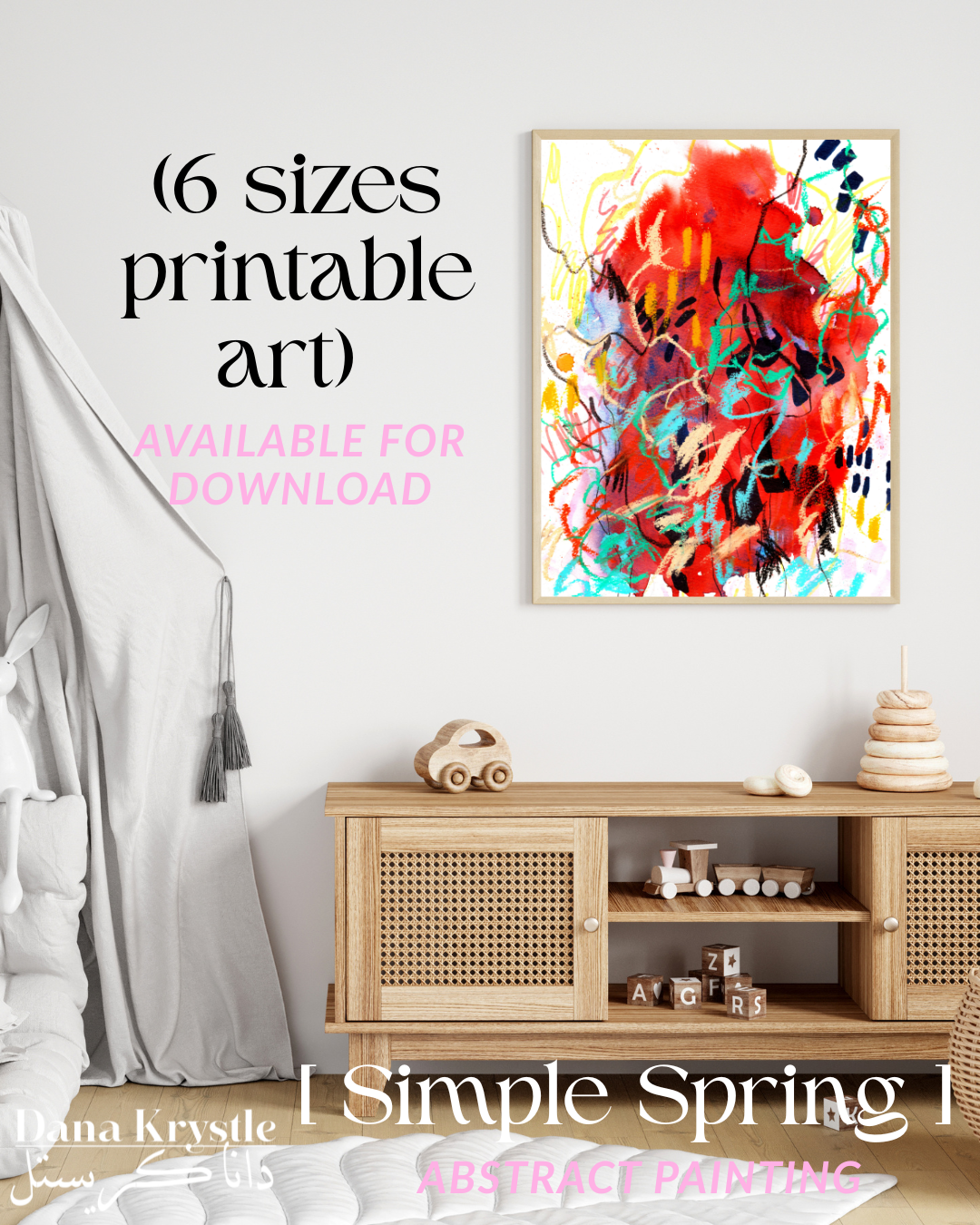 [8] Simple Spring (6 digital printables)