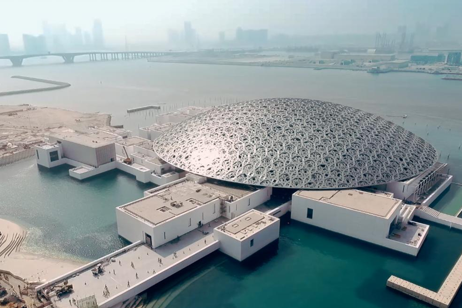 Louvre Abu Dhabi (roof structure) | Grasshopper Script + 3D Model