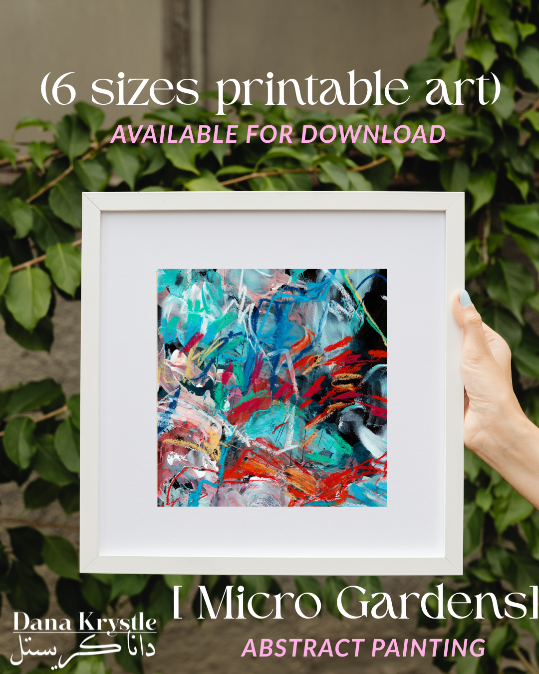 [2] Micro Gardens (6 Digital Printables)