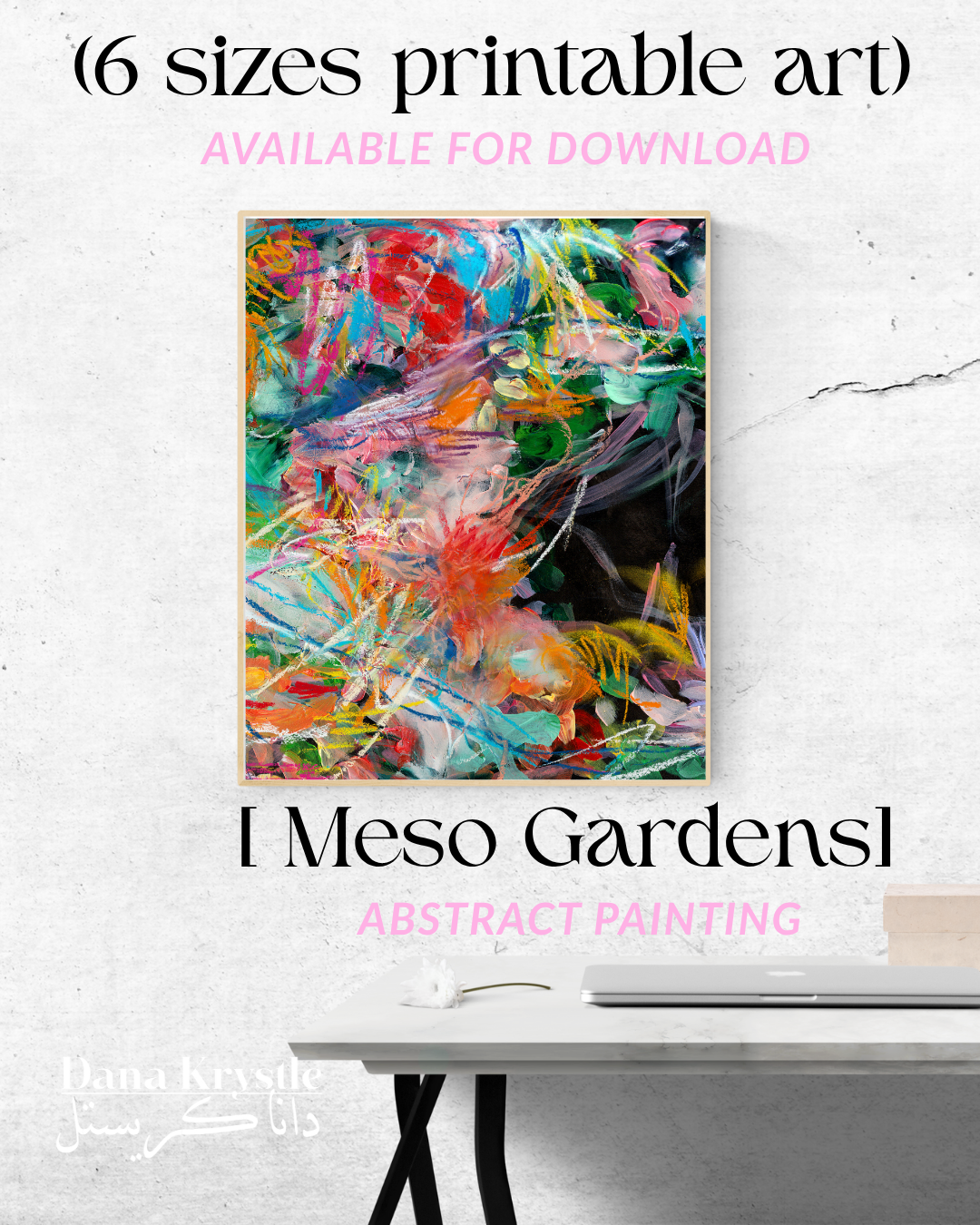 [1] Meso Gardens (6 Digital Printables)