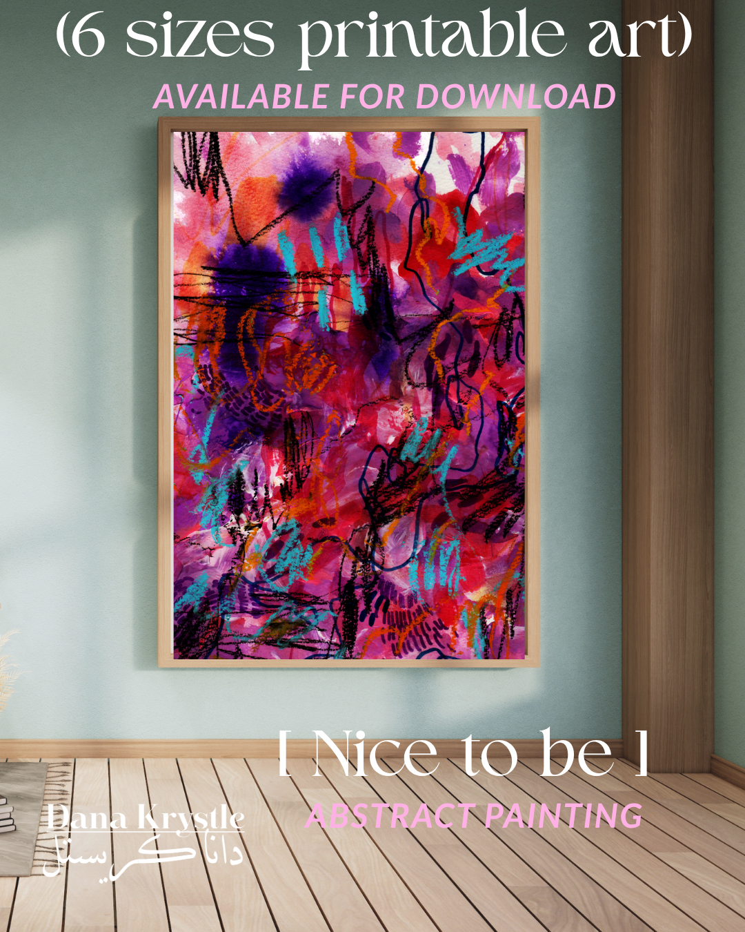 [9] Nice to be (6 digital printables)