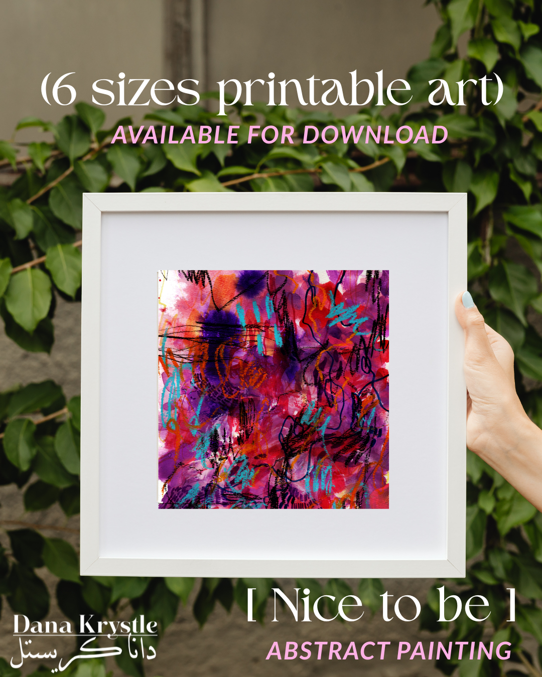 [9] Nice to be (6 digital printables)