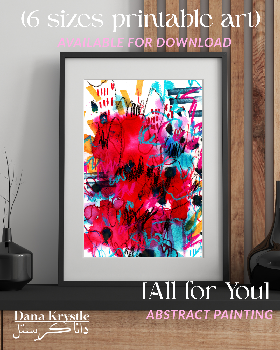 [5] All for You (6 Digital Printables)
