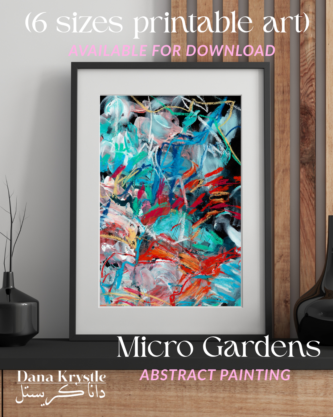 [2] Micro Gardens (6 Digital Printables)