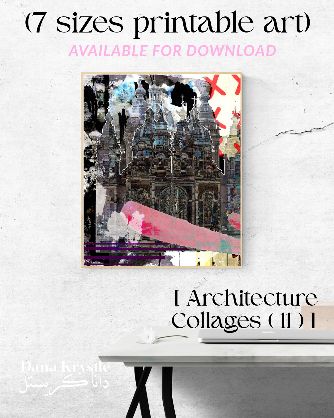 (7 Printables) Architecture Collages_11_Dana Krystle