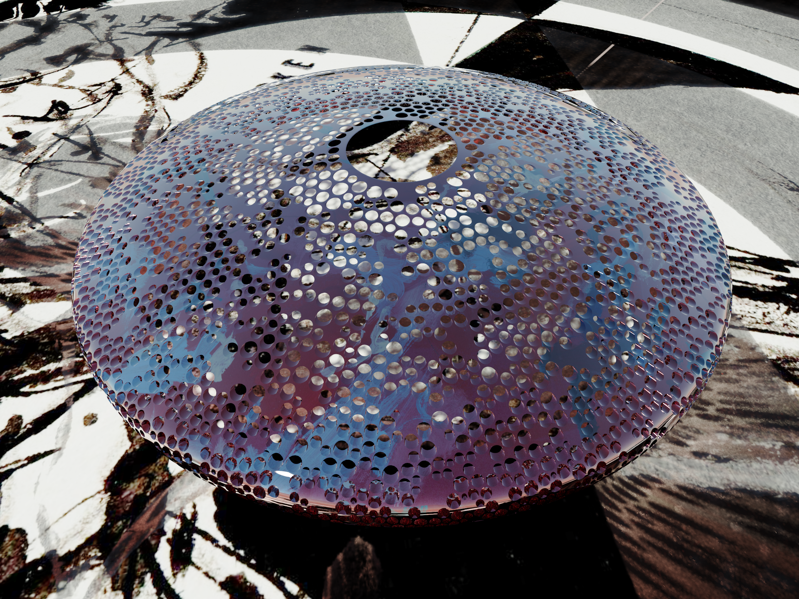 (Grasshopper Script) - Perforated Surface/ Vase + Dome