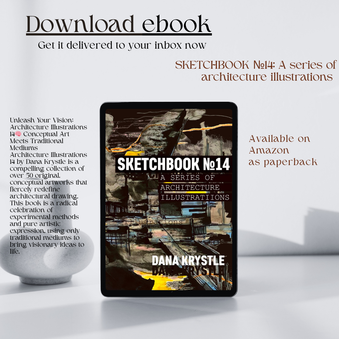 [e-book] SKETCHBOOK №14: A series of architecture illustrations 
