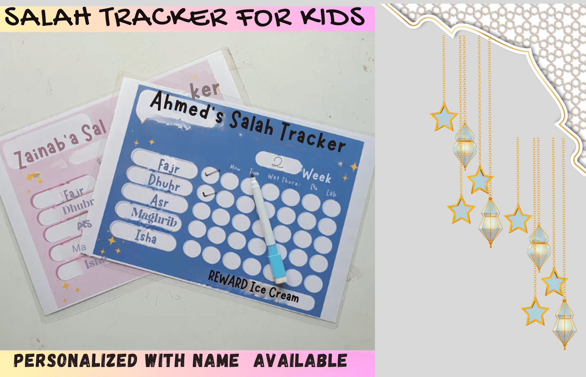 Salah (Namaz) Tracker for Kids