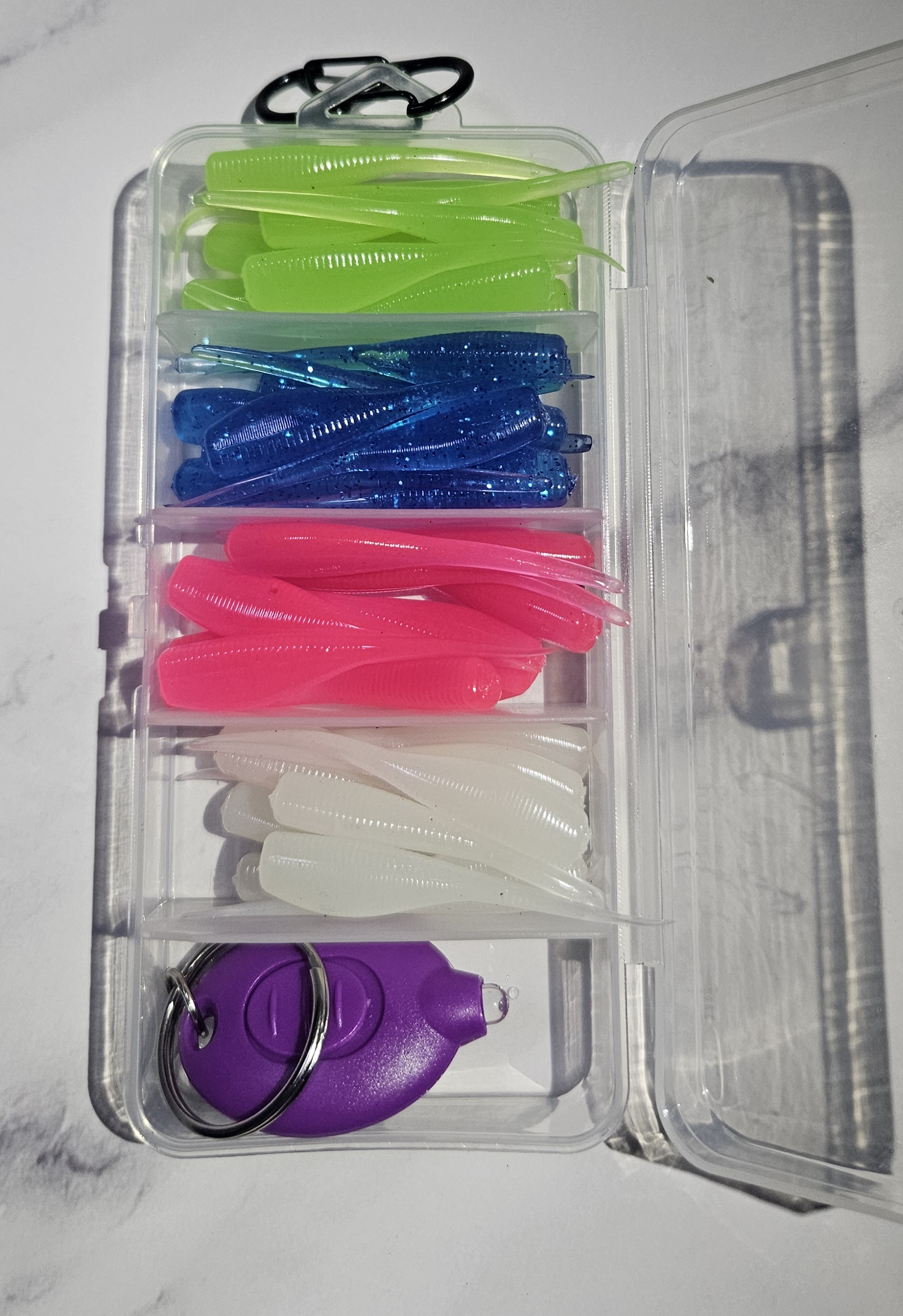 Glow Crappie Kit w/ Keychain UV Light 