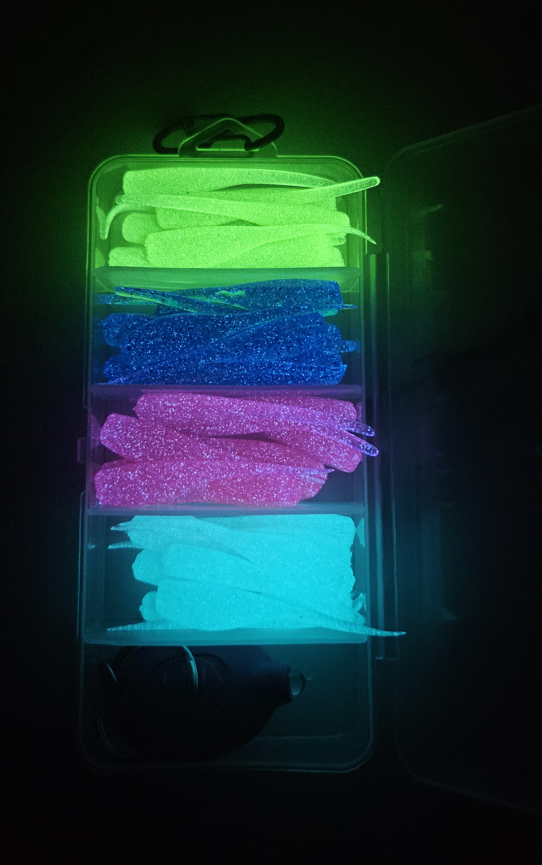 Glow Crappie Kit w/ Keychain UV Light 