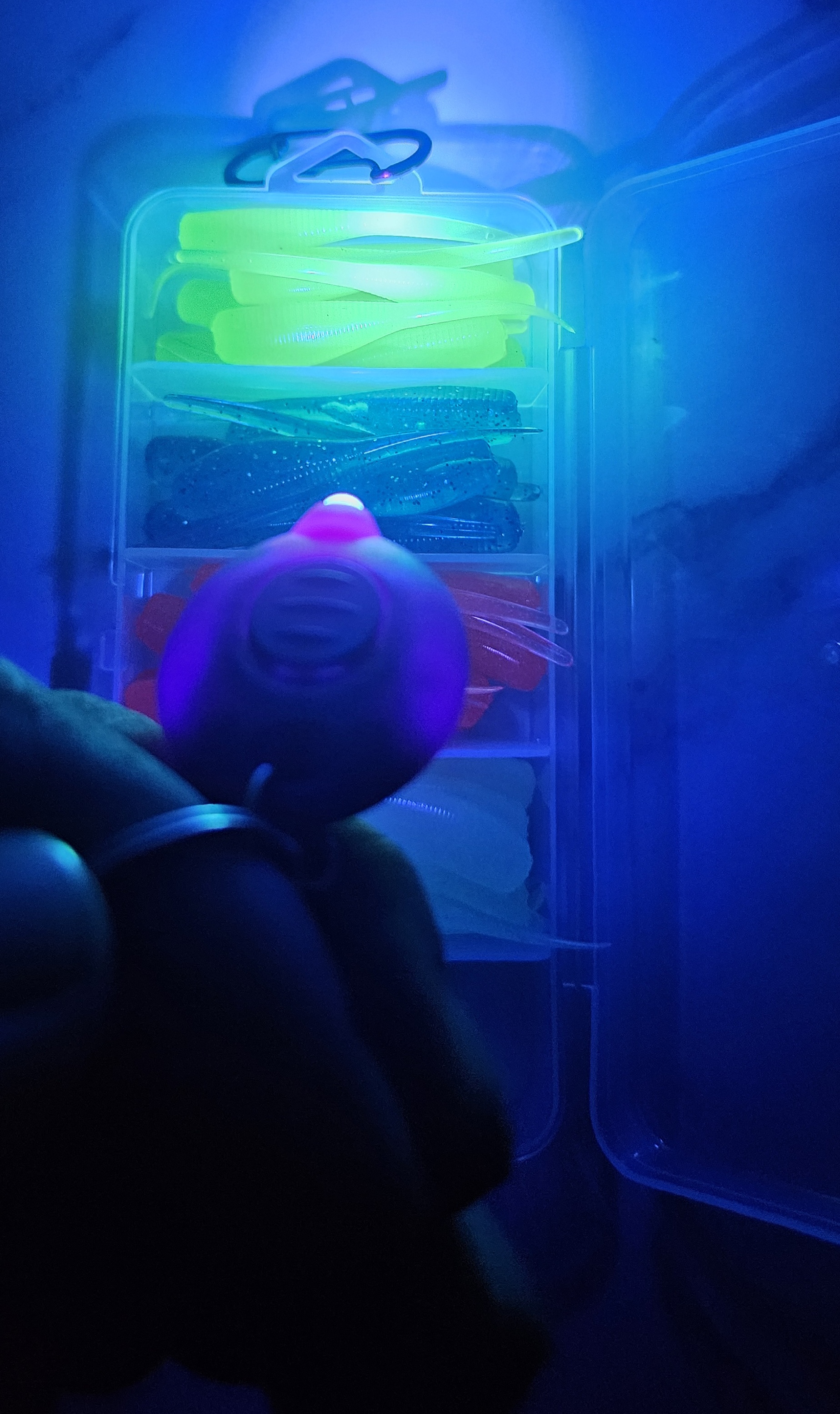 Glow Crappie Kit w/ Keychain UV Light 