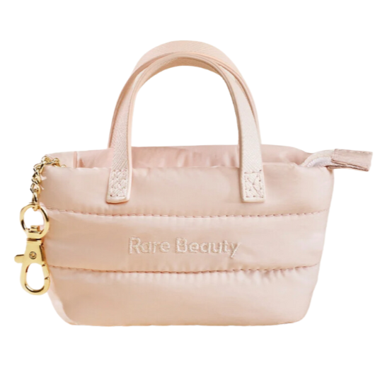 RARE BEAUTY Mini Puffy Tote Keychain