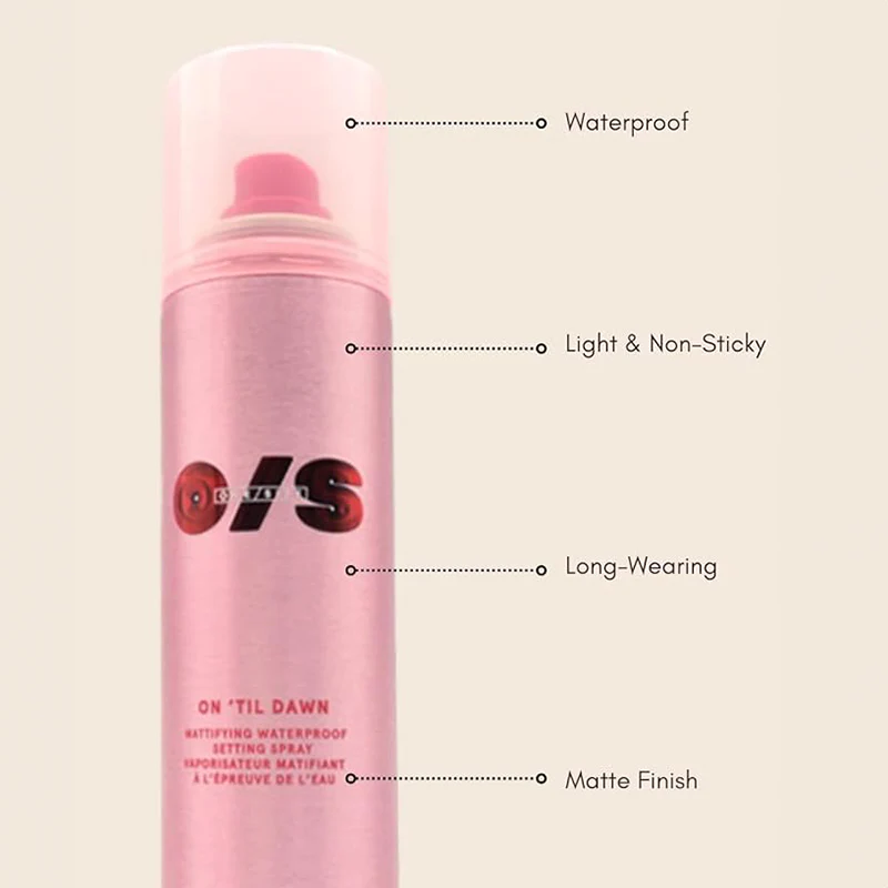ONE/SIZE On ‘Til Dawn Mattifying Waterproof Setting Spray Full Size - *PRE ORDER*