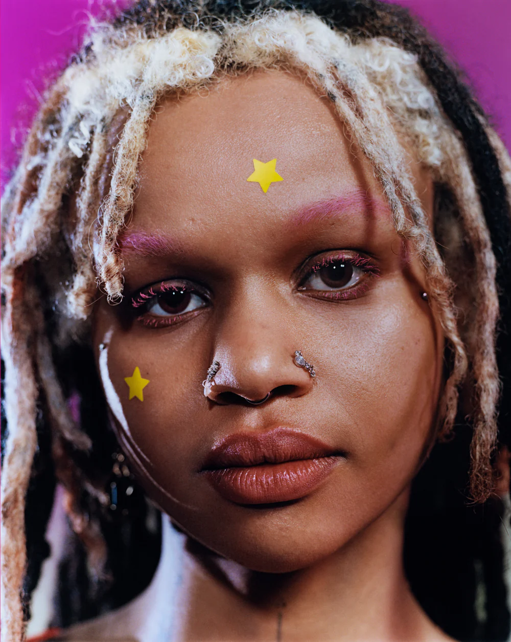 STARFACE Hydro-Stars Yellow + Compact with 32 patches