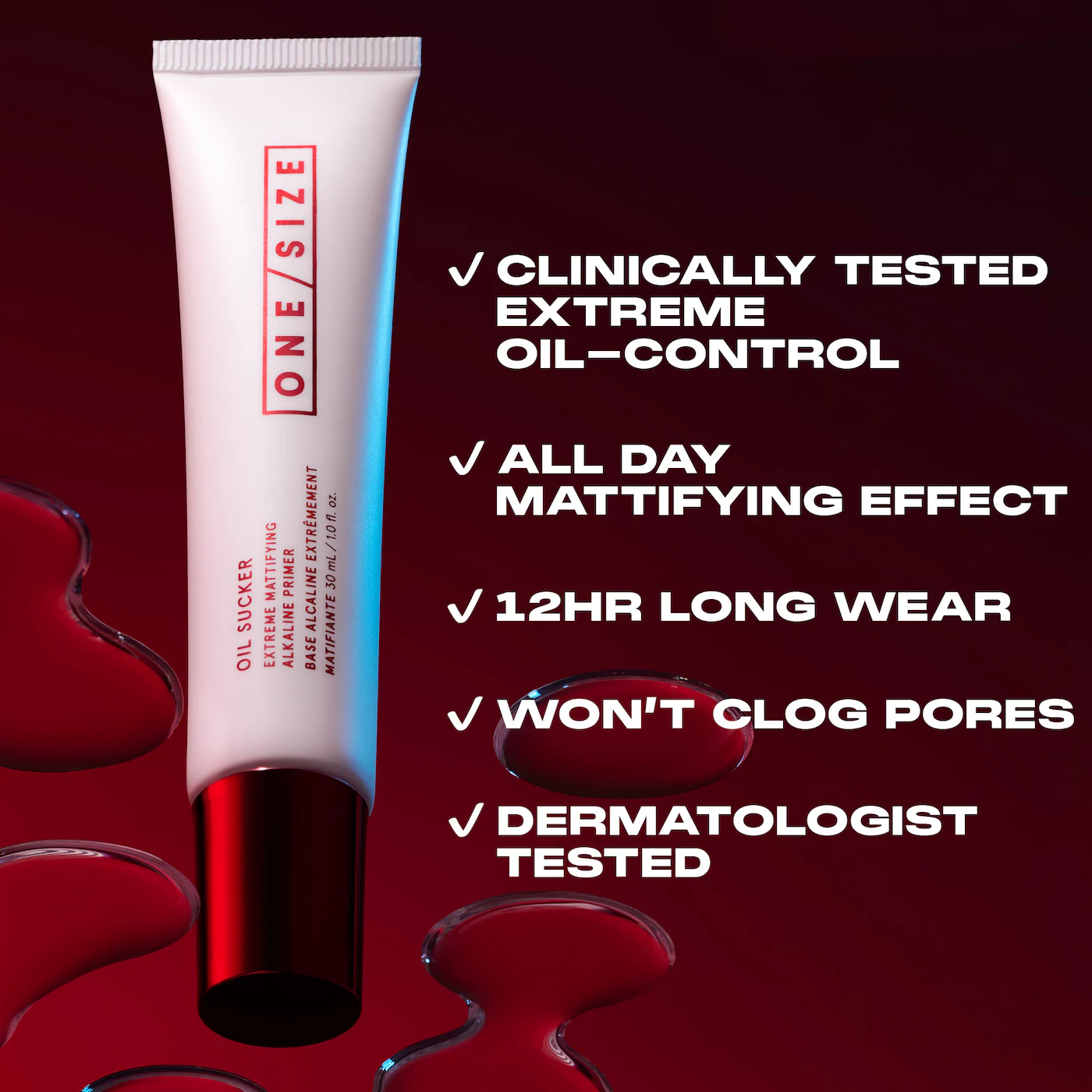 ONE/SIZE Oil Sucker Extreme Mattifying Alkaline Primer - *PRE ORDER*