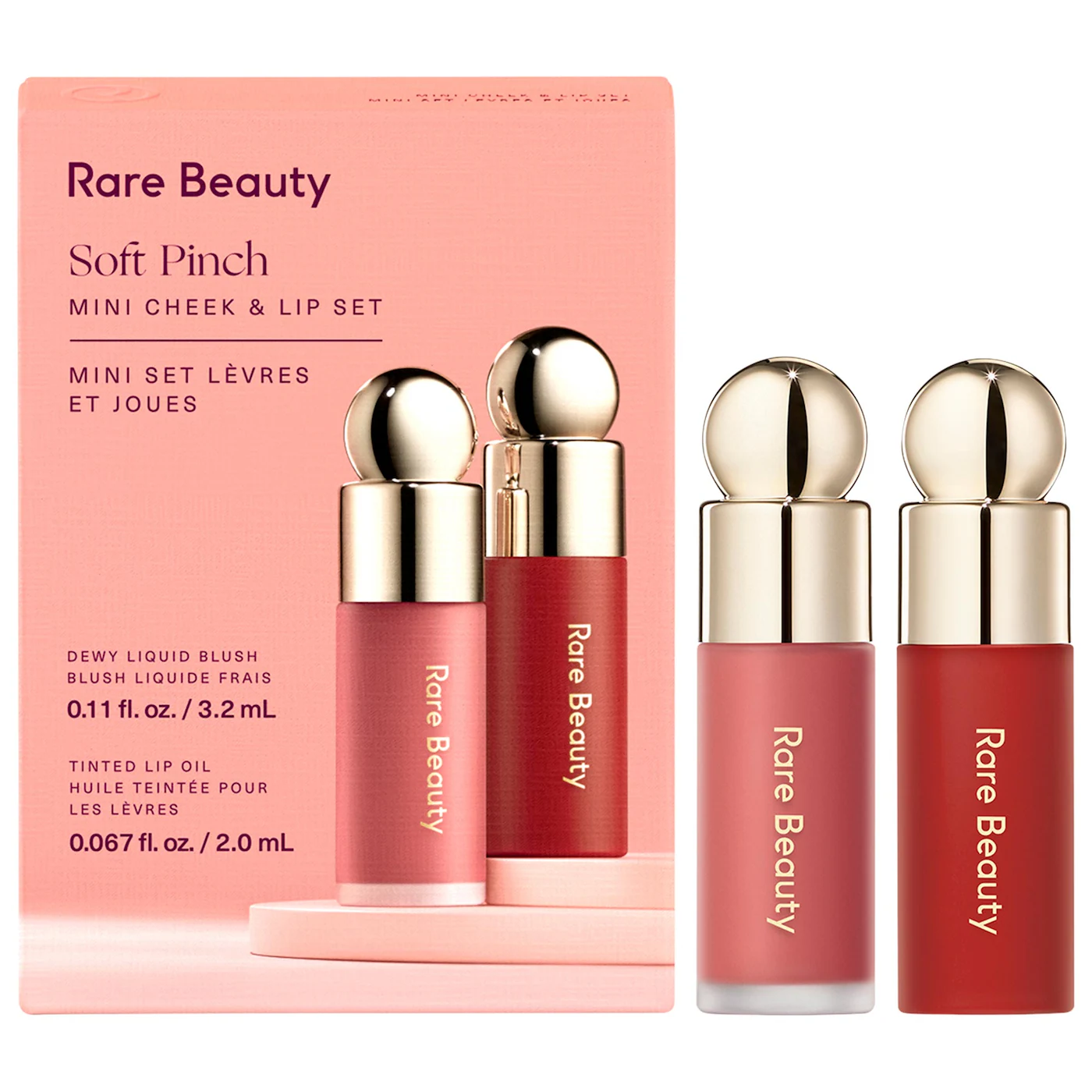 RARE BEAUTY Mini Soft Pinch Liquid Blush and Lip Oil Set - *PRE ORDER*