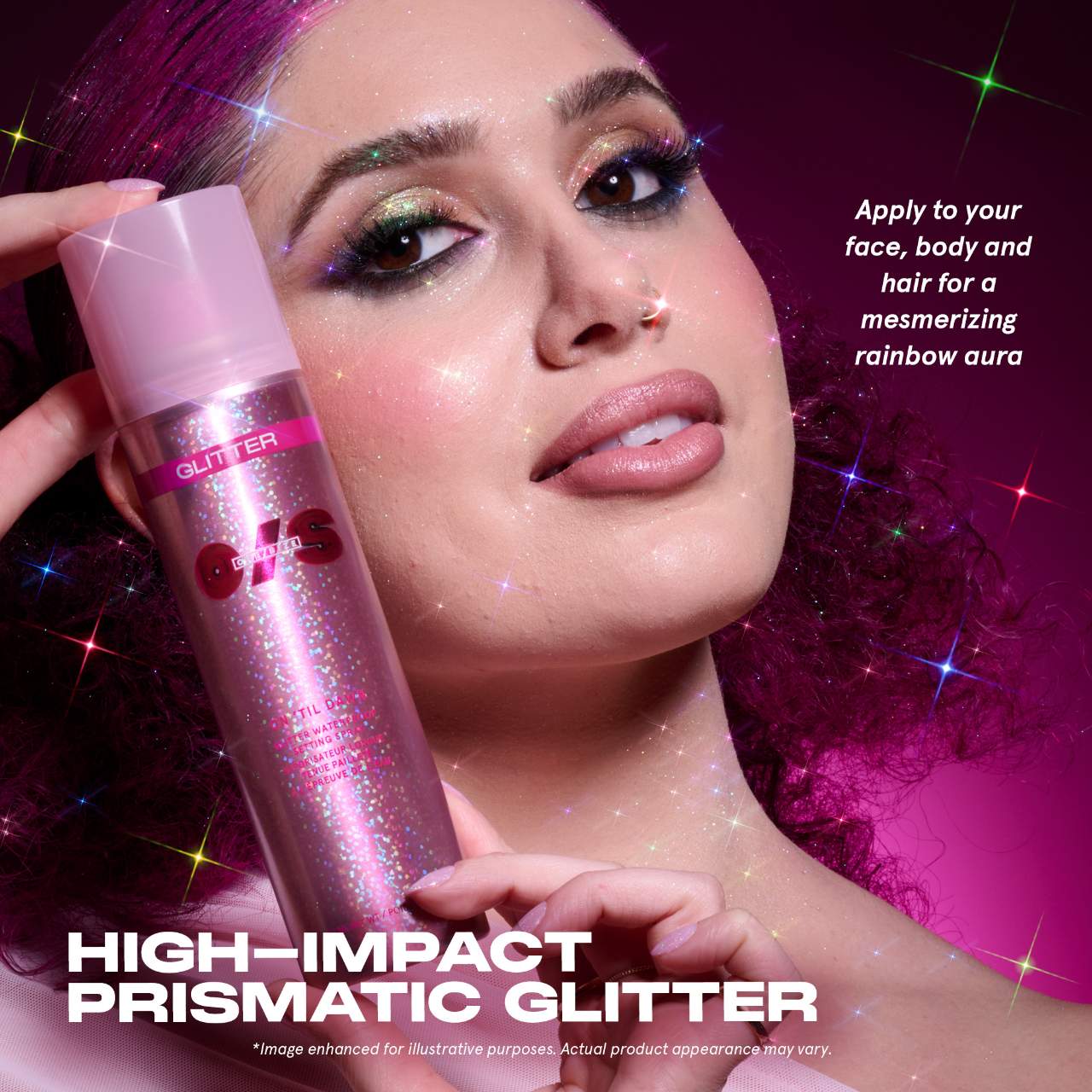 ONE/SIZE On 'Til Dawn Glitter Waterproof Setting Spray - *PRE ORDER*
