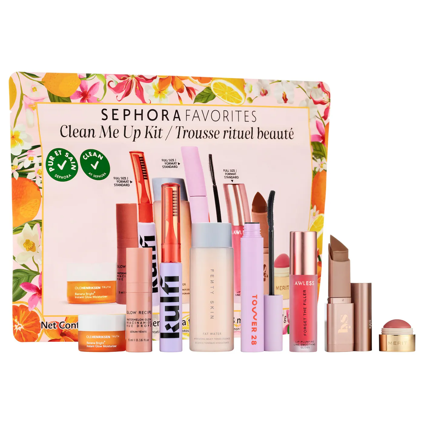 SEPHORA FAVORITES Clean Me Up Makeup and Skincare Value Set - *PRE ORDER*
