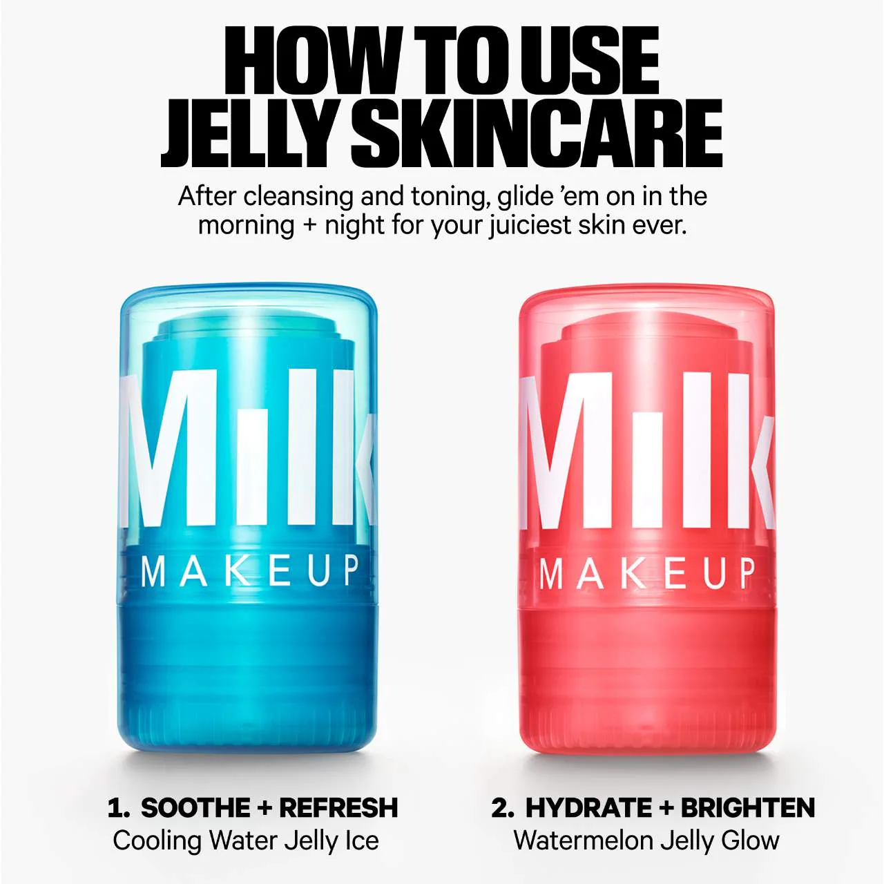 MILK MAKEUP Cooling Water Jelly Ice Soothing Serum Stick with Niacinamide - *PRE ORDER*